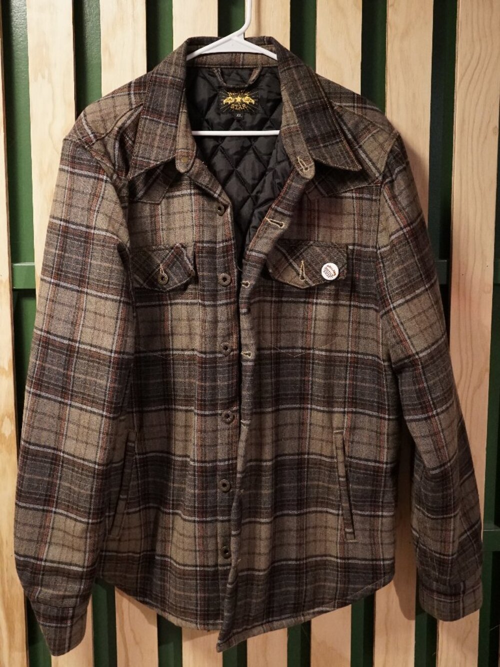 Bravestar Japanese Merino Wool lined flannel